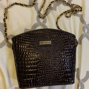 DaVinci Leather Shoulder Bag